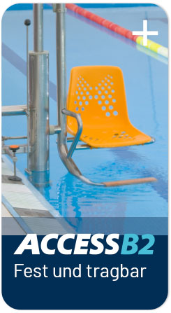 Menu elevador piscina acces b1, port&aacute;til y robusto